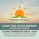First Judicial District hosting another Fresh Start event to resolve active warrants